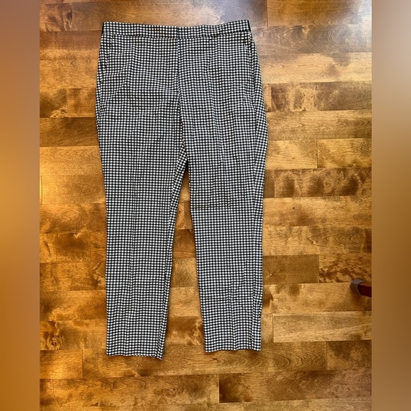 ZARA Checked Ankle Pants XL - Picture 1 of 7